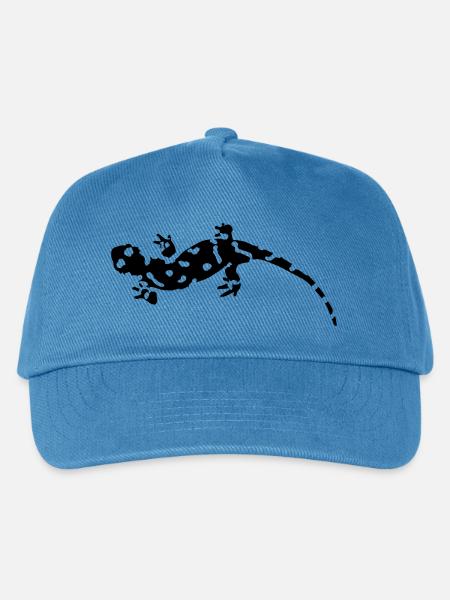 Salamander - Kinder Basecap - Pfauenblau