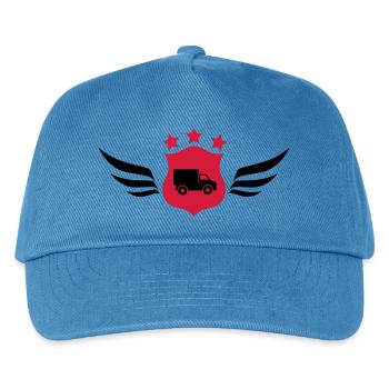 frachtführer / möbelpacker / mover / bewegen - Kinder Basecap - Pfauenblau - Vorne
