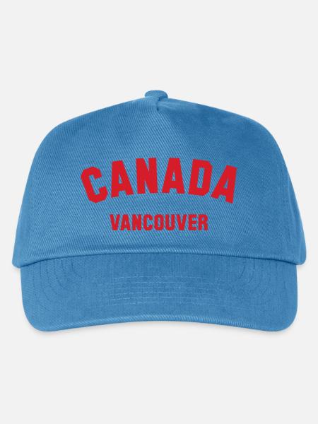 VANCOUVER, Canada Kanada - Kinder Basecap - Pfauenblau