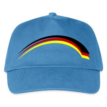 Germany Flag - Kids’ Baseball Cap - peacock-blue - Front