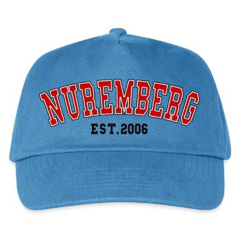 Nuremberg fondée en 2006 - Casquette de baseball Enfant - bleu paon - Devant
