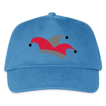 fou bouchon - Casquette de baseball Enfant - bleu paon - Devant
