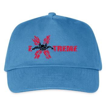 skydiver extreme - Kinder Basecap - Pfauenblau - Vorne