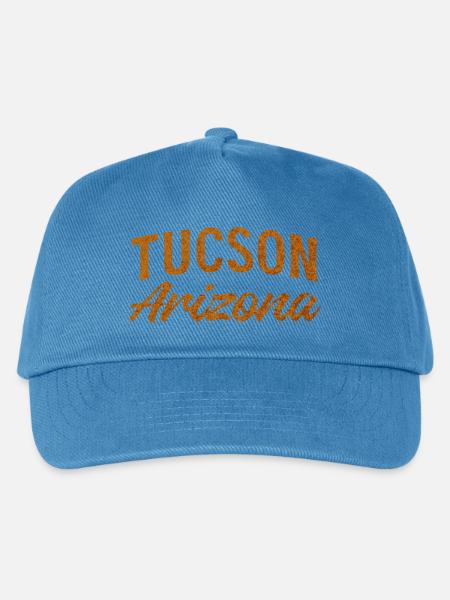 Tucson Arizona Rustic Script - Kinder Basecap - Pfauenblau