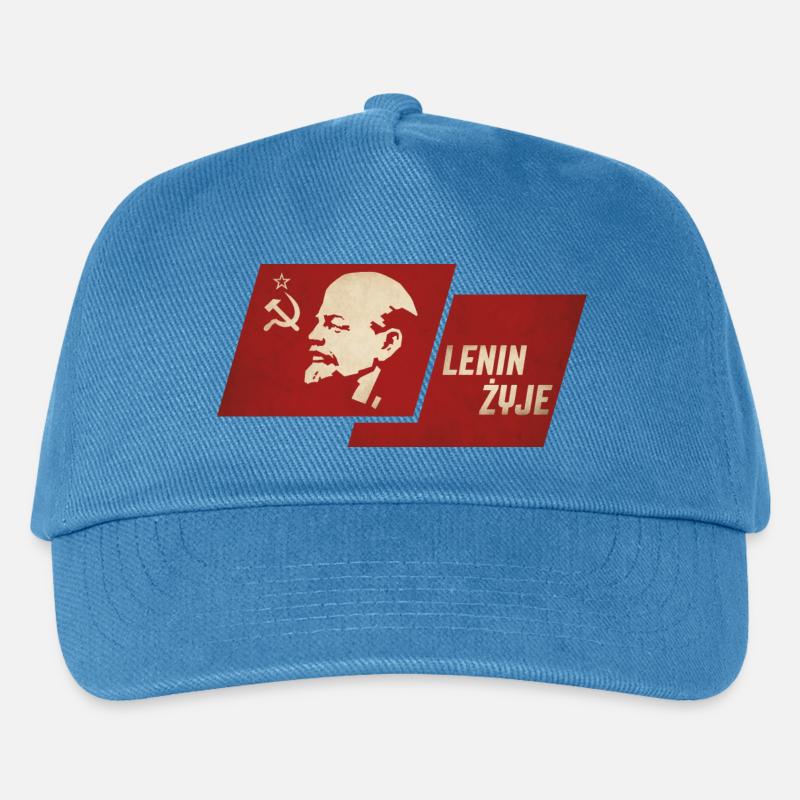 Lenin is alive - Kids’ Baseball Cap - peacock-blue