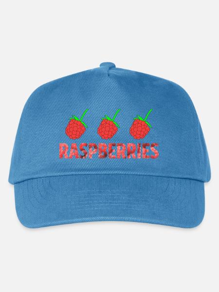 RASPBERRIES - Kinder Basecap - Pfauenblau