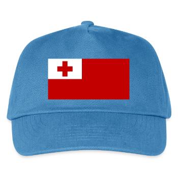 Tongo - Kinder Basecap - Pfauenblau - Vorne