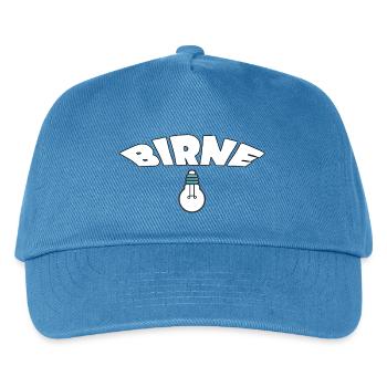 BIRNE - Kinder Basecap - Pfauenblau - Vorne