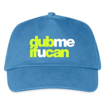 DUB, WENN DU KANNST - Kinder Basecap - Pfauenblau - Vorne