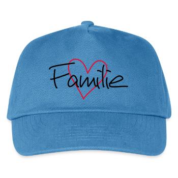 Famille coeur amour communauté cohésion - Casquette de baseball Enfant - bleu paon - Devant