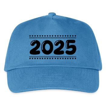 2025 - Kinder Basecap - Pfauenblau - Vorne