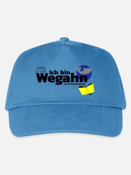BT. - Ich bin Wegahn - Kinder Basecap - Pfauenblau