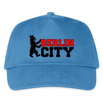 berlin_city_2 - Kids’ Baseball Cap - peacock-blue - Front