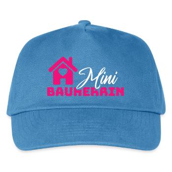 Please upload design - Kids’ Baseball Cap - peacock-blue - Front