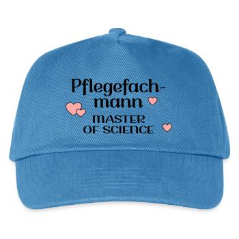STUDIUM PFLEGE PFLEGEFACHMANN - Kinder Basecap - Pfauenblau - Vorne