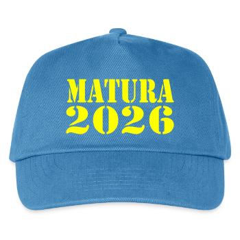 Matura 2026 - Kids’ Baseball Cap - peacock-blue - Front