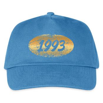 Edelmetall 1993 - Kinder Basecap - Pfauenblau - Vorne