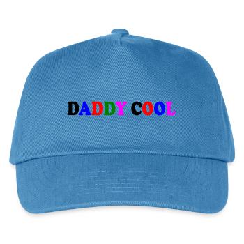 Daddy cool - Kinder Basecap - Pfauenblau - Vorne