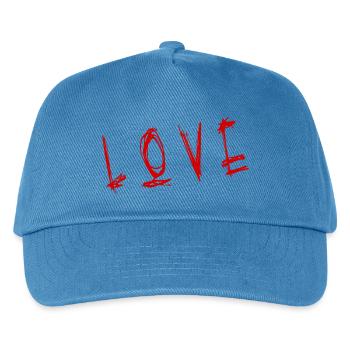VALENTINSTAG. Junggesellinnenabschied. ICH LIEBE DICH. ICH LIEBE DICH. LIEBE - Kinder Basecap - Pfauenblau - Vorne