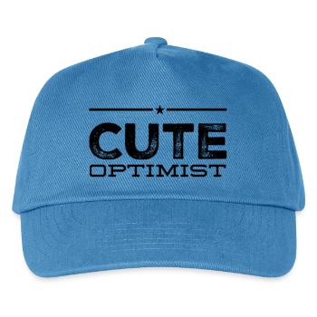 cute optimist - Kinder Basecap - Pfauenblau - Vorne
