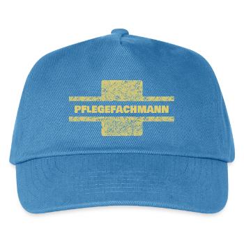 Berufung Pflegefachmann - Kinder Basecap - Pfauenblau - Vorne