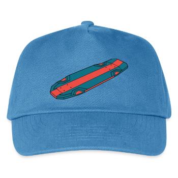 Cool Skateboard Deck Streetwear - Kids’ Baseball Cap - peacock-blue - Front