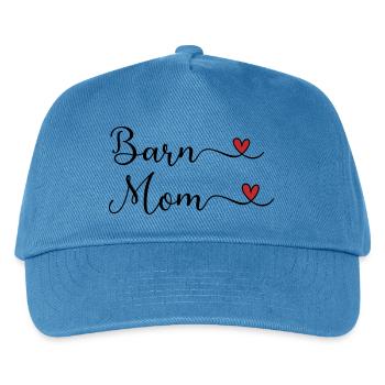 Maman de l’écurie - Mère de l’écurie - Casquette de baseball Enfant - bleu paon - Devant