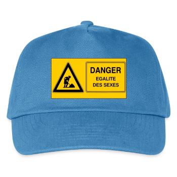 Gender equality - Kids’ Baseball Cap - peacock-blue - Front