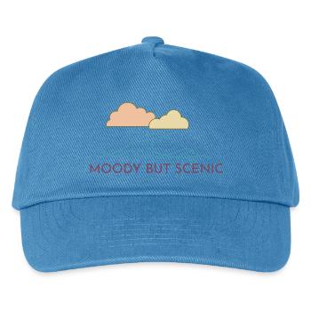 Moody Stormy Waves Nature Design - Kids’ Baseball Cap - peacock-blue - Front