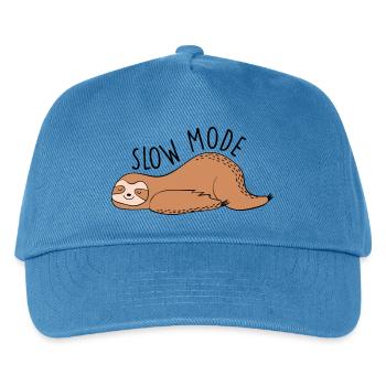 Lazy Slow Mode - Kids’ Baseball Cap - peacock-blue - Front
