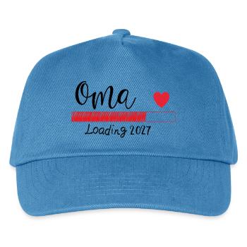 Grandma 2027 - Kids’ Baseball Cap - peacock-blue - Front