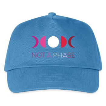 LGBTQ Pride Month - Keine Phase - Lesbisch - Kinder Basecap - Pfauenblau - Vorne