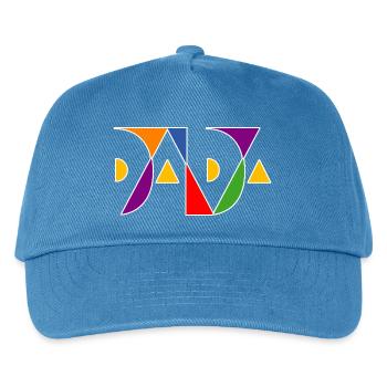DADA is colorful! - Kids’ Baseball Cap - peacock-blue - Front