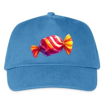 Candy - Kids’ Baseball Cap - peacock-blue - Front