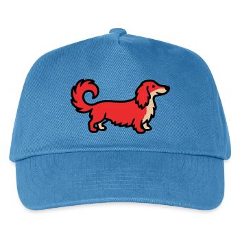 Irischer Setter Retriever Rot - Kinder Basecap - Pfauenblau - Vorne