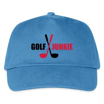 golf - Kinder Basecap - Pfauenblau - Vorne