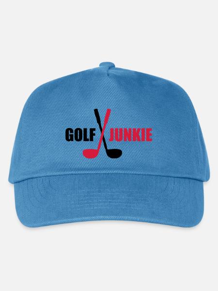golf - Kinder Basecap - Pfauenblau