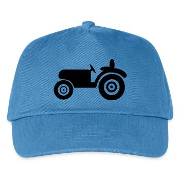 Tractor - Oldtimer - Kids’ Baseball Cap - peacock-blue - Front