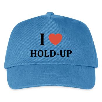 Hold up - Kids’ Baseball Cap - peacock-blue - Front