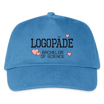 Speech Therapist Bachelor's Degree in Speech Therapy - Kids’ Baseball Cap - peacock-blue - Front