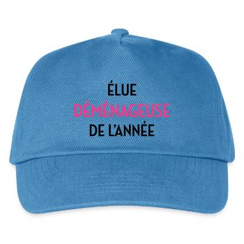 frachtführer / möbelpacker / mover / bewegen - Kinder Basecap - Pfauenblau - Vorne
