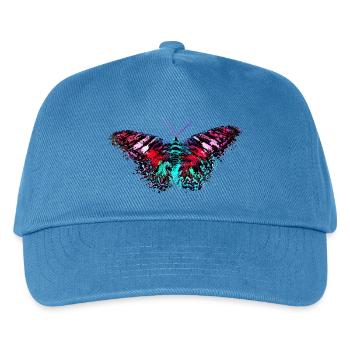 Colorful Butterfly I Love Butterflies I Love - Kids’ Baseball Cap - peacock-blue - Front