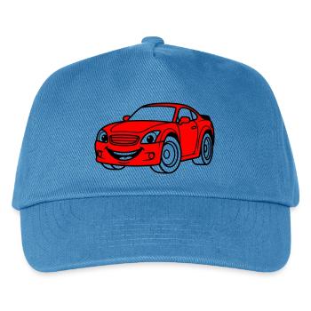 Car Children - Kids’ Baseball Cap - peacock-blue - Front
