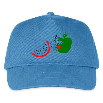 Fruit - Casquette de baseball Enfant - bleu paon - Devant