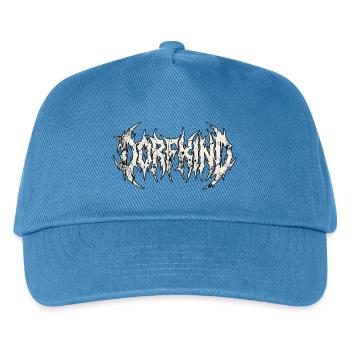 Heavy Metal Dorfkind - Kinder Basecap - Pfauenblau - Vorne