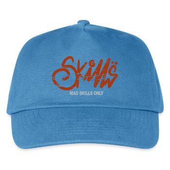 Mad Skills Only Retro Streetwear Graffiti - Kinder Basecap - Pfauenblau - Vorne