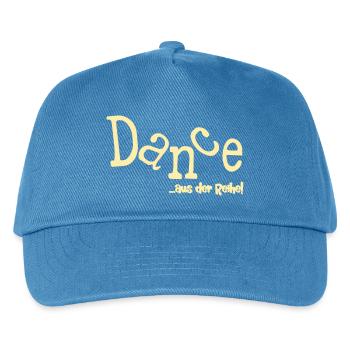 Tanzsprüche Tanzen Reihe - Kinder Basecap - Pfauenblau - Vorne