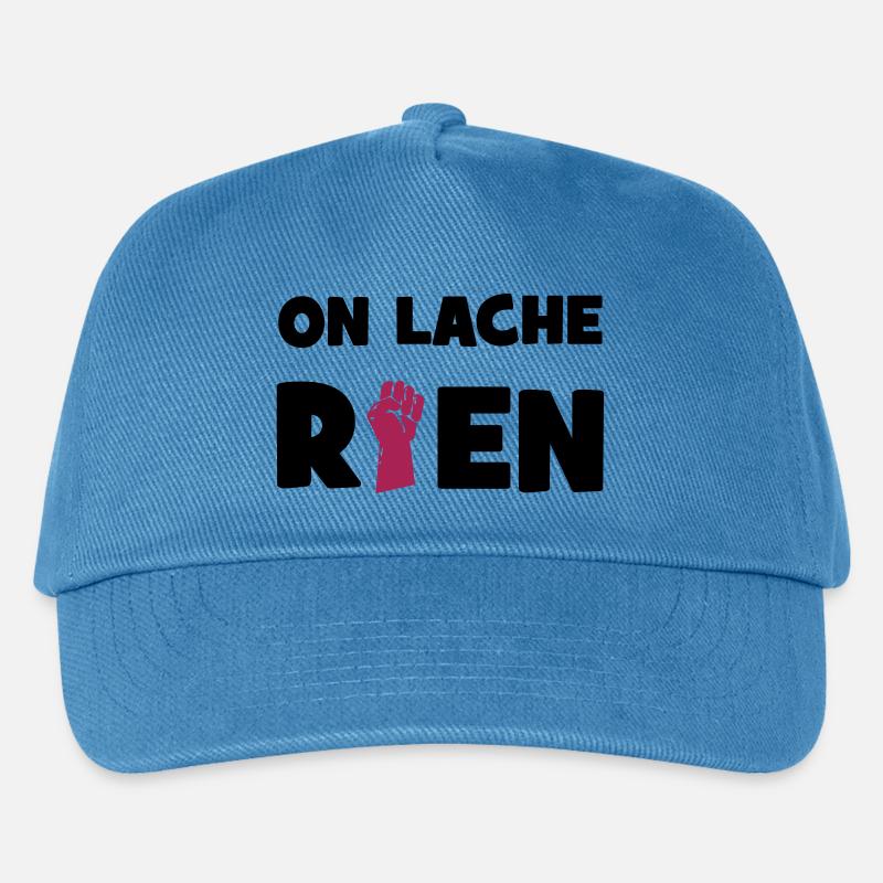 On lâche rien ! - Casquette de baseball Enfant - bleu paon