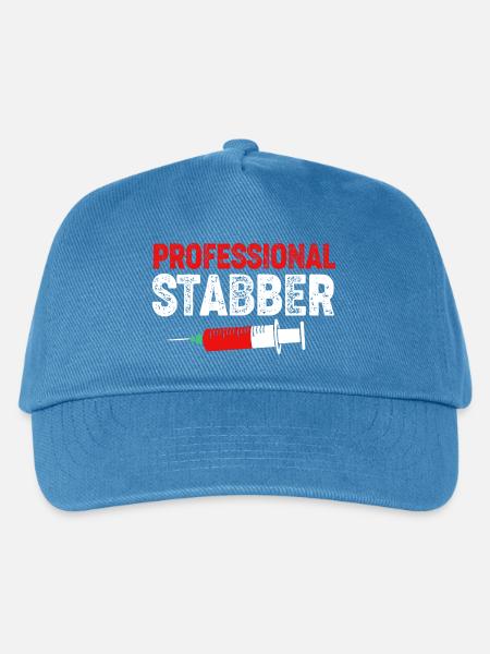 Phlebotomist Pflege Pfleger Pflegerin Blutentnahme - Kinder Basecap - Pfauenblau