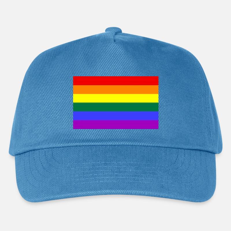 Gay Pride - Kinder Basecap - Pfauenblau